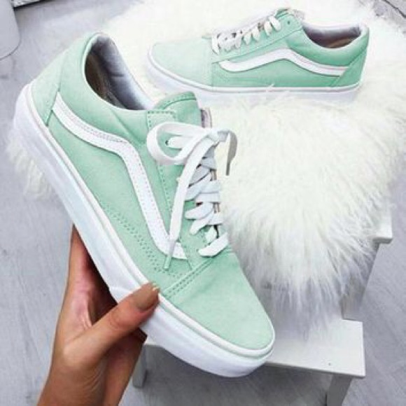 vans old skool mint
